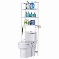 Image result for Over Toilet Rack