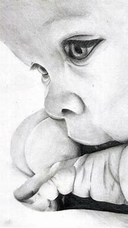 Image result for Cute Baby Drawing Sketch Pencil