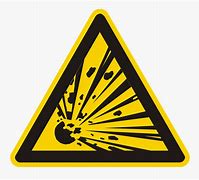 Image result for Risque Explosion Pictogramme