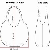 Image result for Hobo Tote Bag Pattern