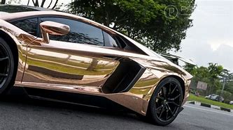 Image result for Chrome Rose Gold Car