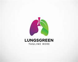 Image result for Lung Logo Blue and Green