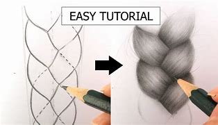 Image result for How to Draw Hair Braids