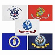 Image result for Armed Forces Flag Set