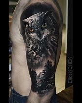 Image result for Amazing Owl Tattoos