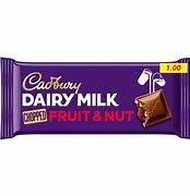 Image result for Cadbury Fruit and Nut Egypt