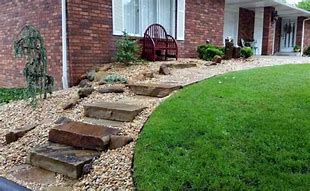 Image result for Putting in Stone Steps On a Slope