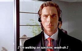 Image result for Patrick Bateman Walking Meme