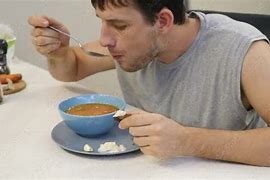 Image result for People Eating Soup