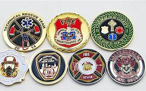 Image result for Fire Challenge Coins