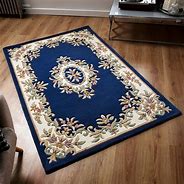 Image result for Oval Royal Blue Rug