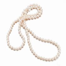 Image result for 750 White Gold Necklace Rope