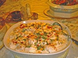 Image result for Dahi Vada Dish