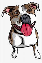 Image result for Cartoon Mean Pitbull