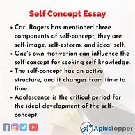 Image result for Self Concept Essay