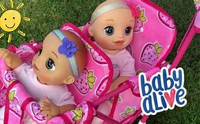 Image result for Baby Alive Stroller and Crib