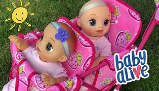 Image result for Baby Alive Twin Stroller