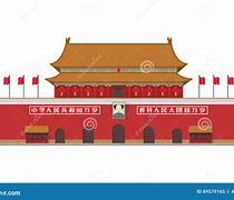 Image result for City Center of Beijing Cartoon