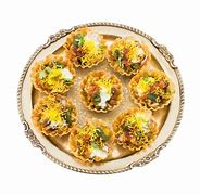 Image result for Fast Food Related Background with Sev Puri