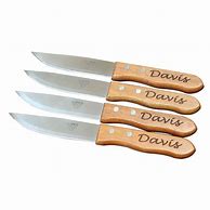 Image result for Personalized Steak Knife Sets