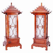 Image result for Pagoda Lamps Pair