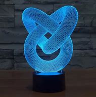 Image result for 3D LED Light Lamp