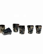 Image result for Black Glass Drinking Glasses