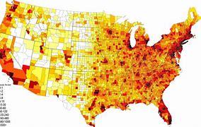 Image result for USA Density Map