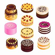 Image result for Round Cake Clip Art