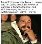 Image result for Just Enjoy Marvel Meme