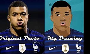 Image result for Mbappe Portrait