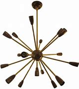 Image result for Solid Brass Sputnik Chandelier