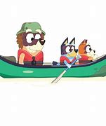 Image result for Bluey Canoe Episode Grandad