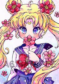 Image result for Sailor Moon Manga Art