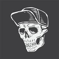 Image result for Skull Drawing with Hat