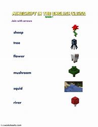 Image result for Minecraft Worksheets