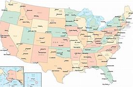 Image result for America Major Cities Map