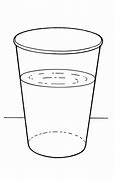 Image result for Water Cup Drawing