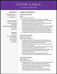 Image result for Consulting Resume Examples