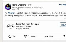 Image result for LinkedIn Job Posst