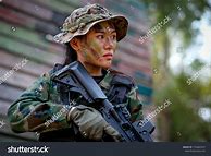 Image result for Female Soldier Head