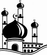 Image result for Gambar Masjid Hitam Putih