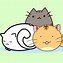 Image result for Round Fat Cartoon Cat