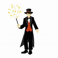 Image result for Magician in the Circus Cartoon Png