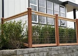 Image result for Wood Hog Wire Fence Gate