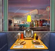 Image result for Early 50s Diner Interior