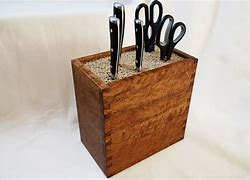 Image result for Wood Knife Block