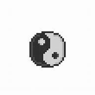 Image result for Yin Yang Pixel Art