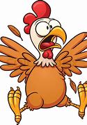 Image result for Scared Chicken Clip Art