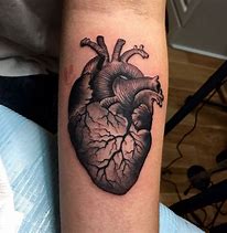 Image result for Realistic Human Heart Tattoo